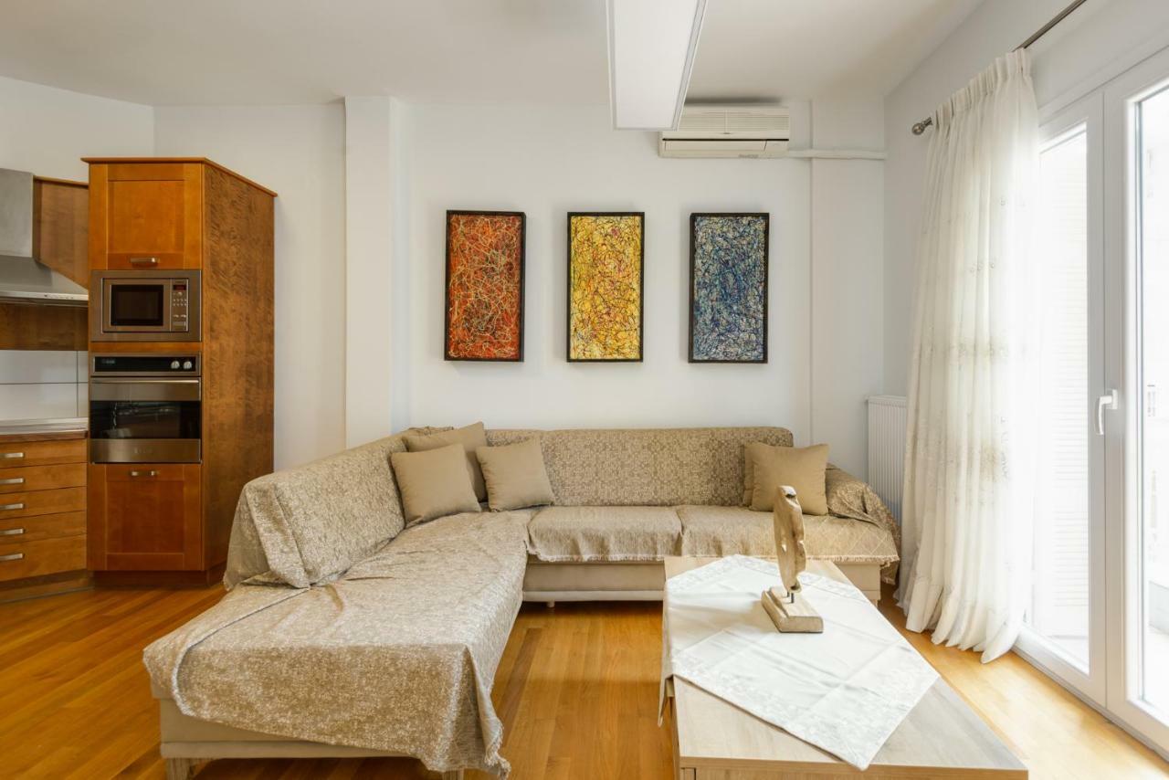 Brand-New Modern Flat In Heart Of City Selanik Dış mekan fotoğraf